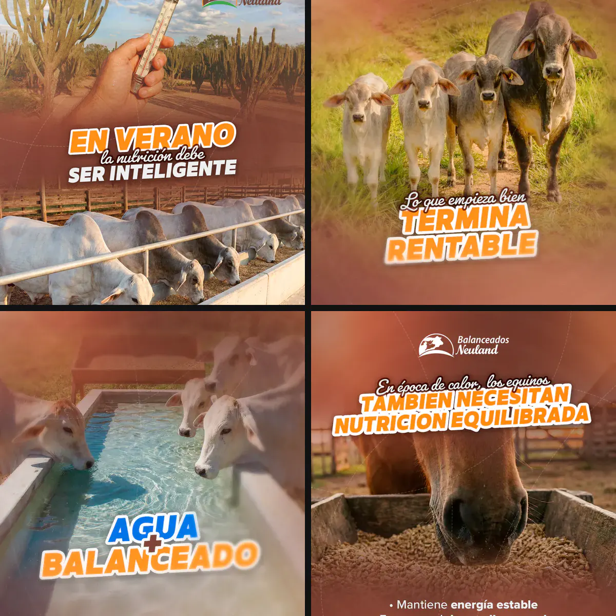 Balanceados Neuland: Campaña & contenido agropecuario