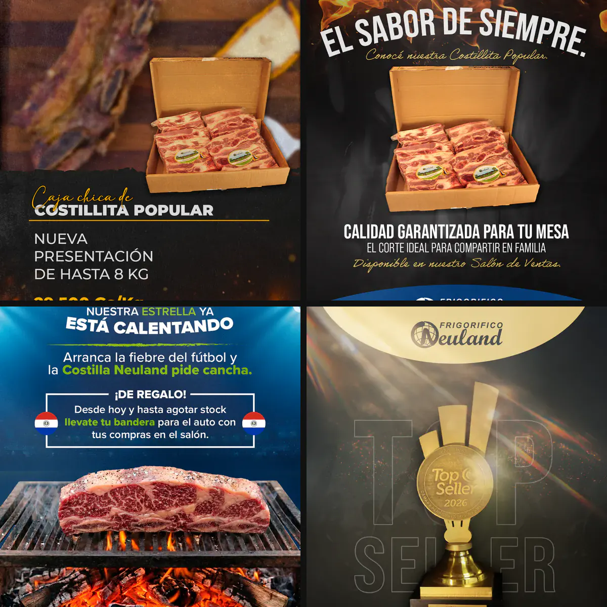 Frigorífico Neuland: Dirección visual & campañas
